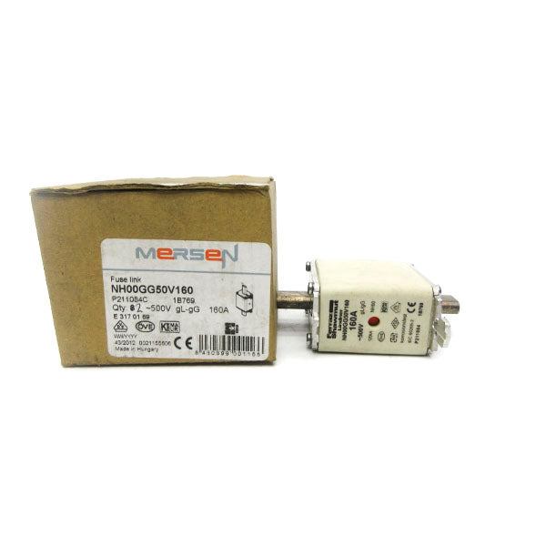 MERSEN NH00GG50V160 500V 160A (PKG OF 2) NSMP