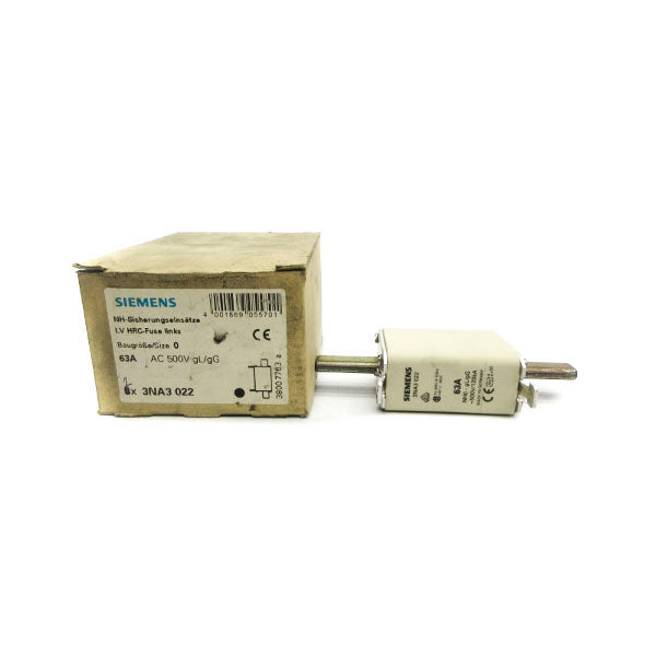 SIEMENS 3NA3022 500VAC 63A (PKG OF 2) NSMP