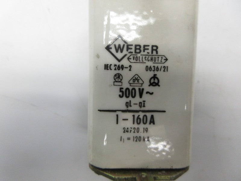 WEBER 1-160A 24720.19 500V 160A NSNP