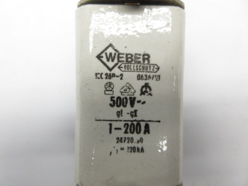 WEBER 1-200A 24720.20 500V 200A NSNP