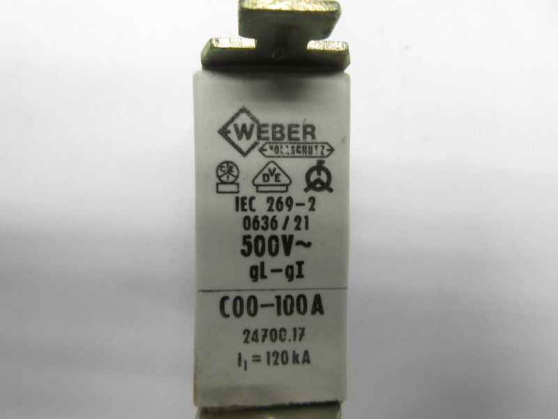 WEBER C00-100A 24700.17 500V 100A NSNP