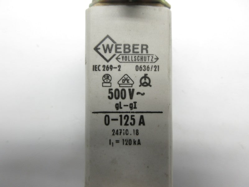 WEBER 0-125A 24710.18 500V 125A NSNP