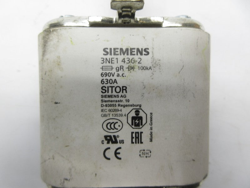 SIEMENS 3NE1436-2 690VAC 630A NSNP