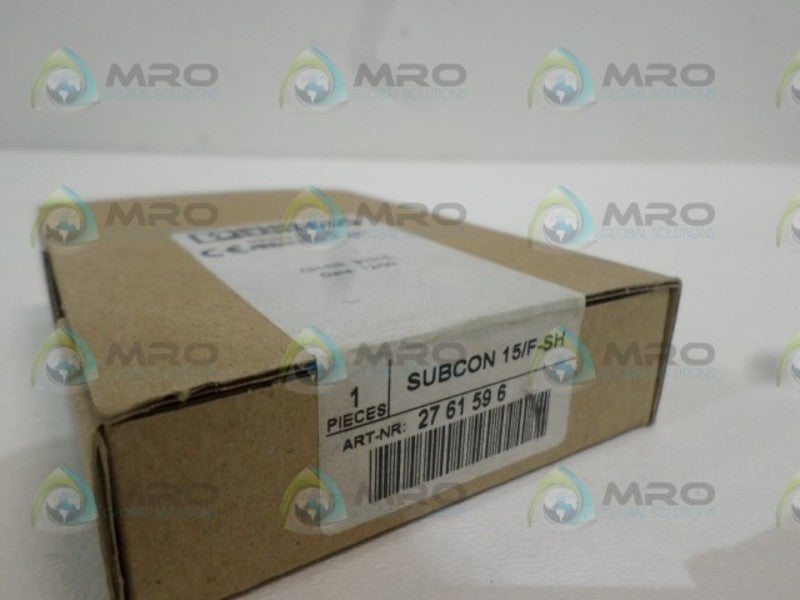 PHOENIX CONTACT SUBCON15/F-SH 2761596 CONNECTOR  NSFS