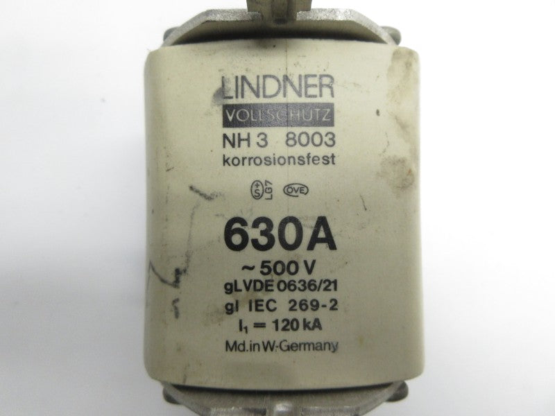 LINDNER NH3 8003 500V 630A NSNP