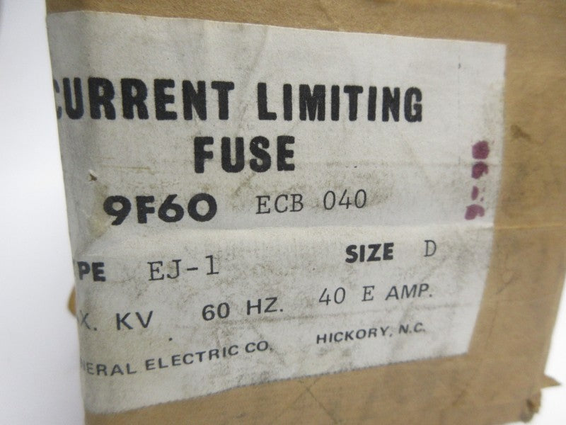 GENERAL ELECTRIC 9F60ECB040 EJ-1 2.75KV 40A NSMP
