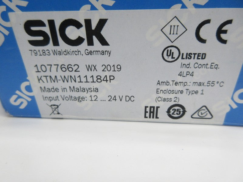 SICK KTM-WN11184P 1077662 12-24VDC NSMP