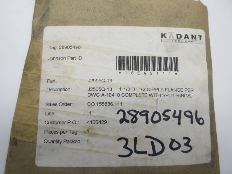 KADANT J2505Q-13 NSFS