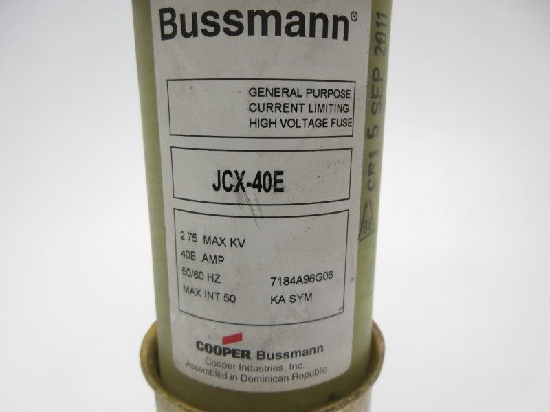 BUSSMANN JCX-40E 2.75KV 40A NSNP