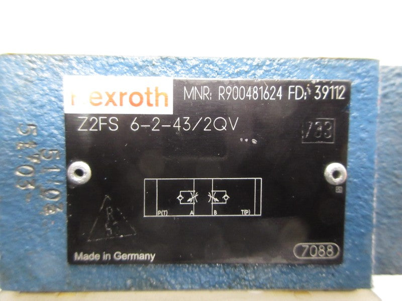 REXROTH Z2FS6-2-43/2QV R900481624 NSNP