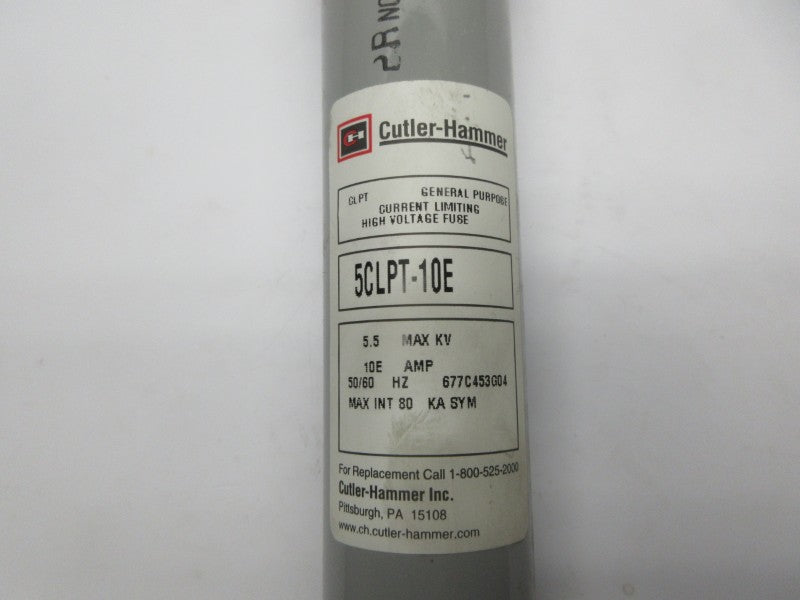 CUTLER HAMMER 5CLPT-10E 5.5KV 10A NSNP