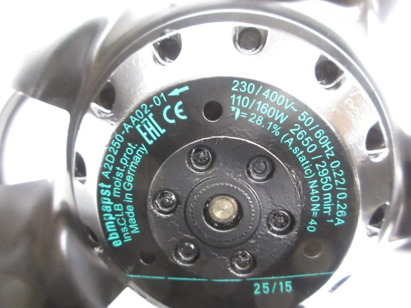 EPBPAPST A2D250-AA02-01 230/400V 0.22/0.26A NSNP