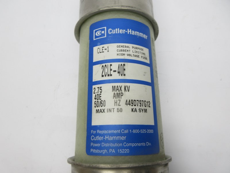 CUTLER HAMMER 2CLE-40E 2.75KV 40A NSNP