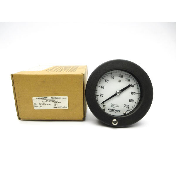 ASHCROFT 45-1377-AS-02B-200# 0-200PSI 4-1/2" NSMP