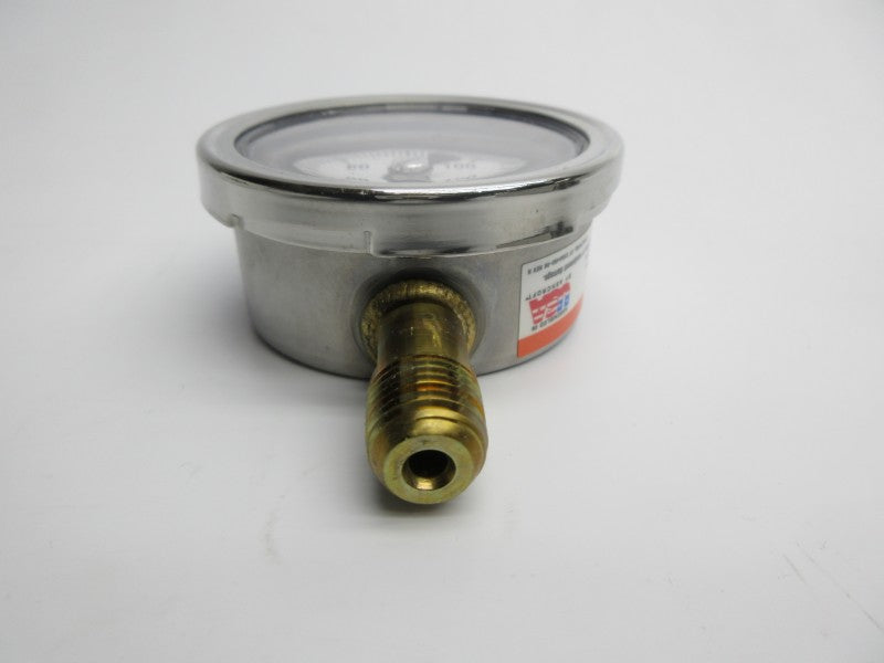 ASHCROFT 25-1009-AW-02L-160# 0-160PSI 2-1/2" NSMP