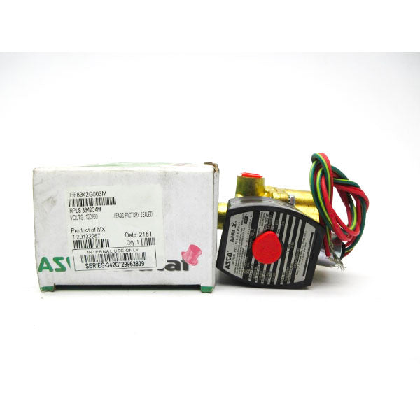 ASCO EF8342G003M 120V 0.5-125PSI 3/8" NSMP