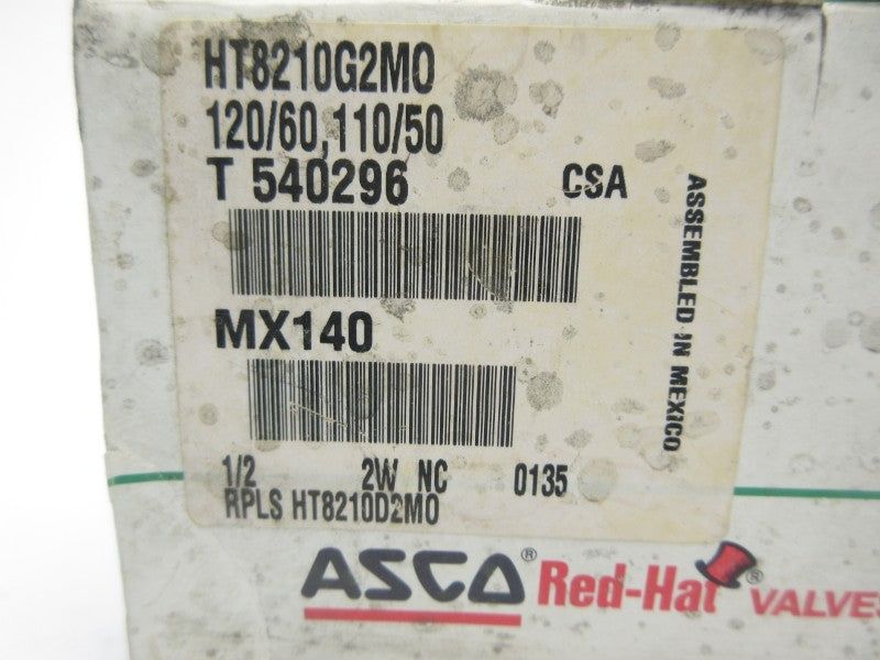 ASCO HT8210G2MO 110/120V 5-200PSI 1/2" NSMP