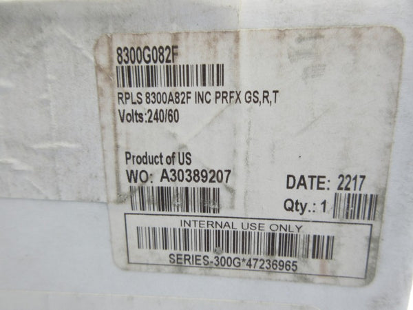 ASCO 8300G082F 240V NSFS
