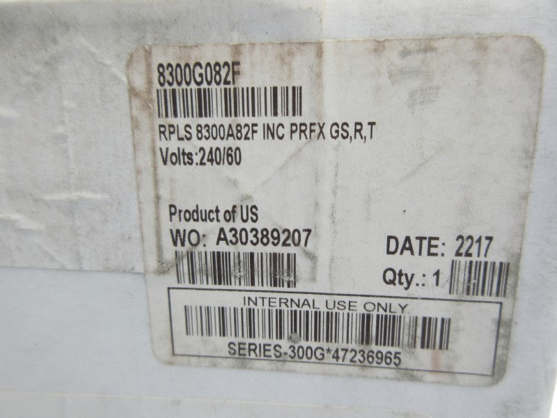 ASCO 8300G082F 240V NSFS