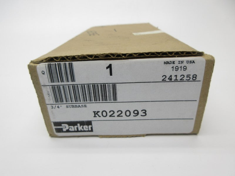 PARKER K022093 3/4" NSFS