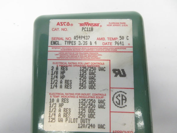 ASCO PC11B 120/250VAC 2A NSNP