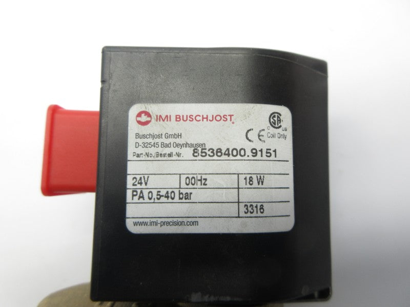 IMI BUSCH 8536400.9151 24V NSNP