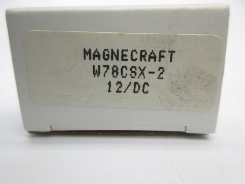 MAGNECRAFT W78CSX-2 12VDC NSMP