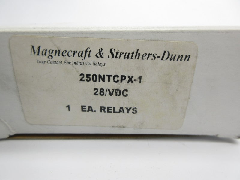 MAGNECRAFT 250NTCPX-1 28VDC NSMP
