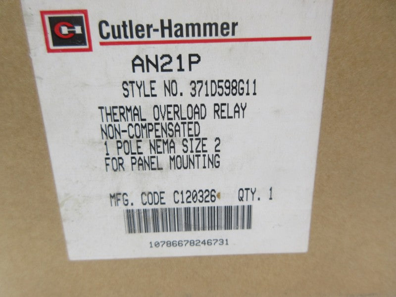 CUTLER HAMMER AN21P NSMP