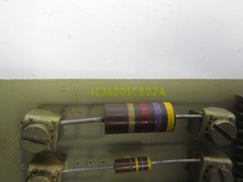 GENERAL ELECTRIC IC3600SCBD2A NSNP