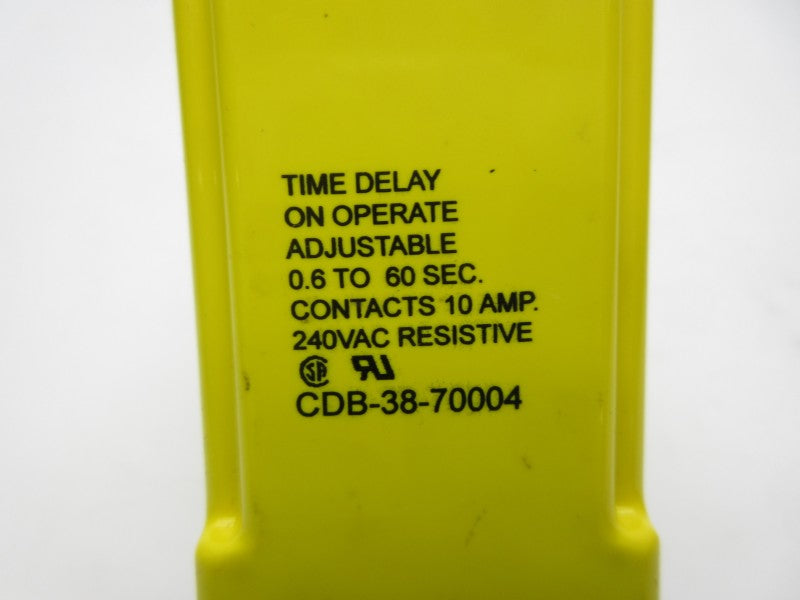 POTTER & BRUMFIELD CDB-38-70004 240VAC 10A 0.6-60S NSNP