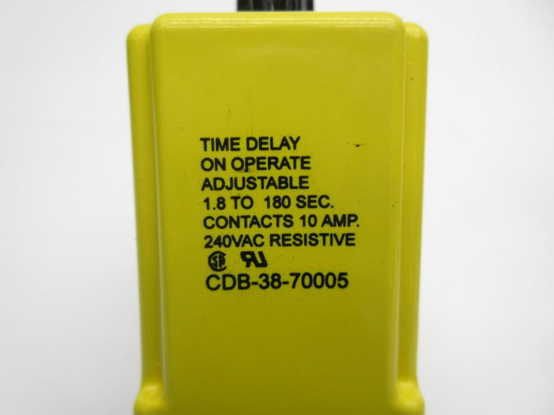 POTTER & BRUMFIELD CDB-38-70005 240VAC 10A 1.8-180S NSNP