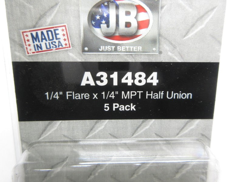 JB A31484 1/4X1/4" (PKG OF 5) NSMP