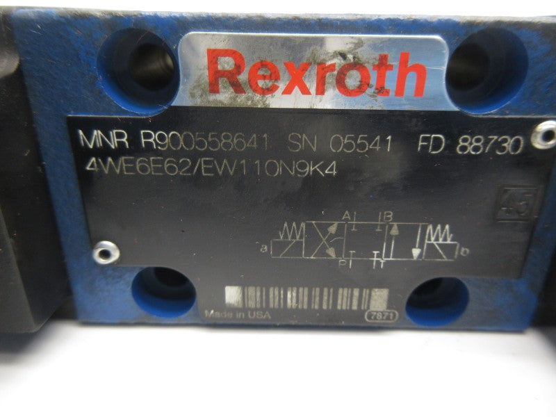 REXROTH 4WE6E62/EW110N9K4 R900558641 110/120V NSNP