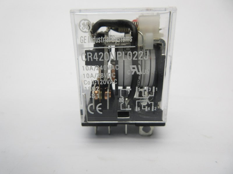 GENERAL ELECTRIC CR420NPL022J 240VAC 10A NSNP