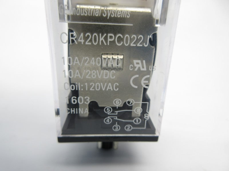 GENERAL ELECTRIC CR420KPC022J 240VAC 10A NSNP