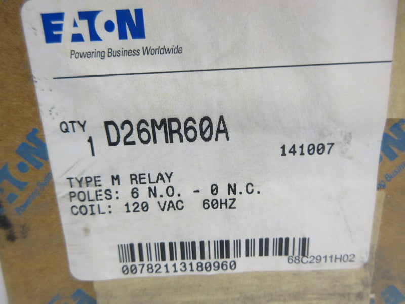 EATON D26MR60A 120VAC NSMP
