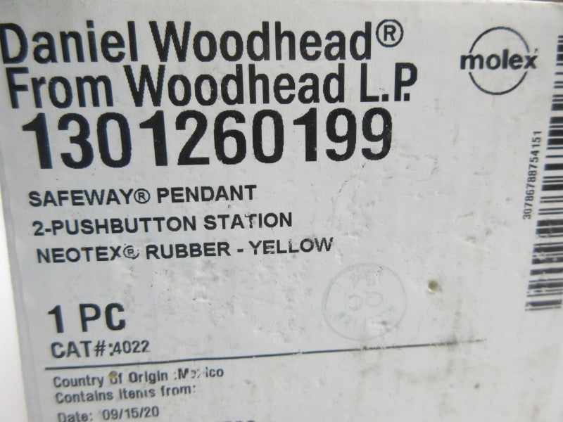DANIEL WOODHEAD 4022 1301260199 250VAC 20A NSMP
