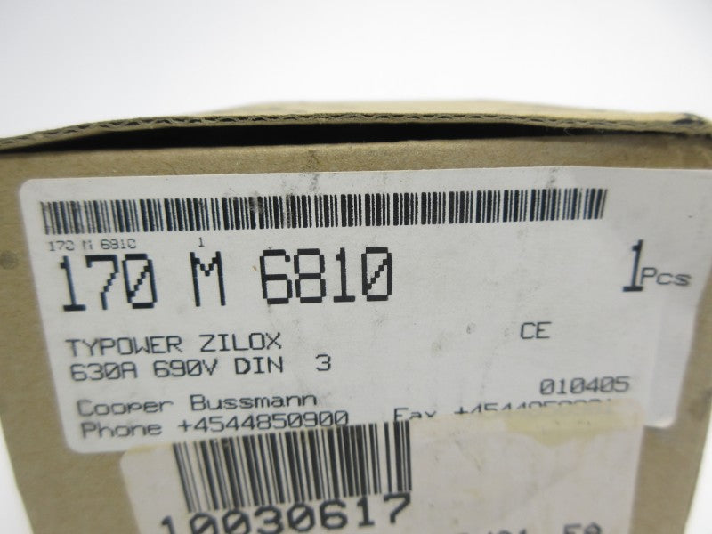 BUSSMANN 170M6810 700VAC 630A NSMP