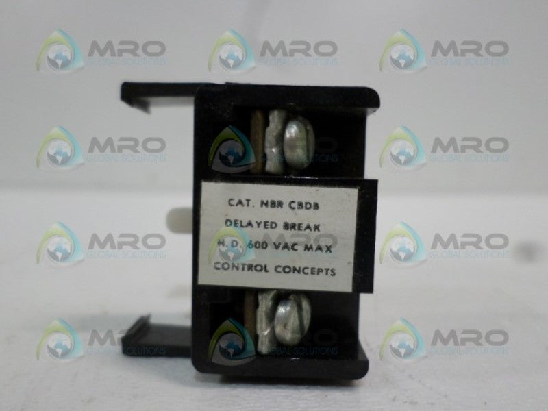 CONTROL CONCEPTS NBR CBDB CONTACT BLOCK NSNP