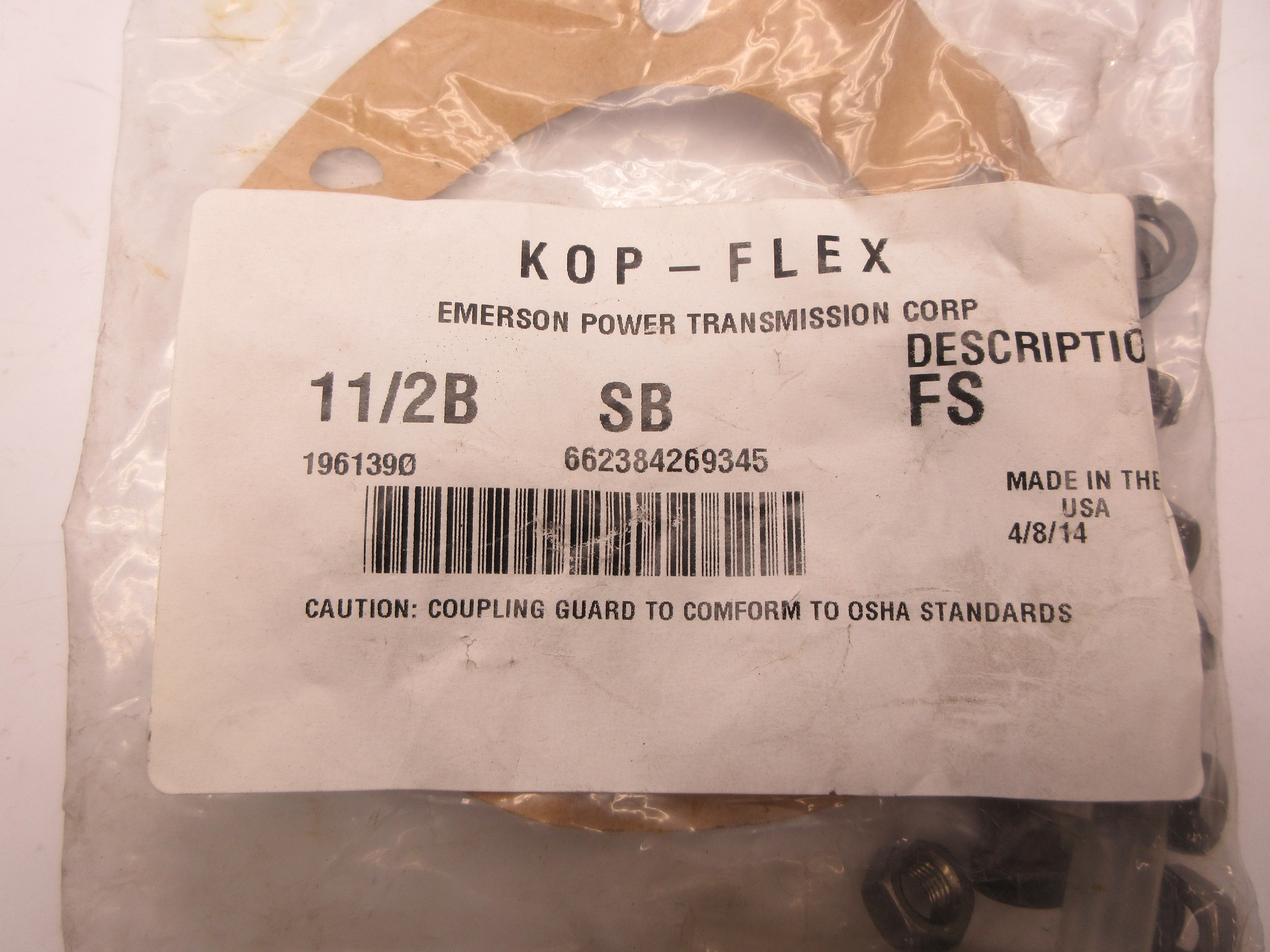 KOP-FLEX 1961390 SB FS 1-1/2" NSMP