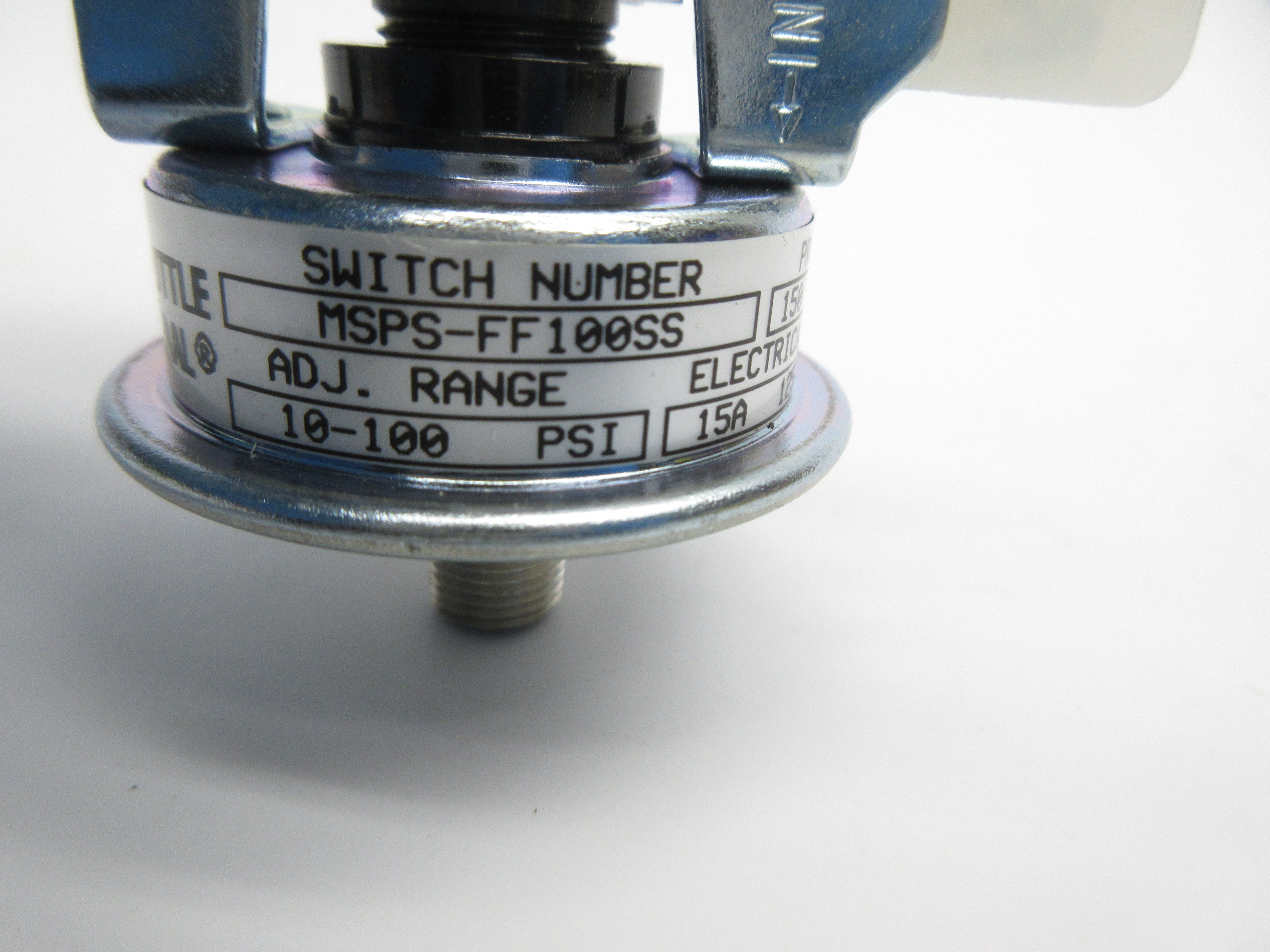 BARKSDALE MSPS-FF100SS 125/250VAC 15A 10-100PSI NSNP