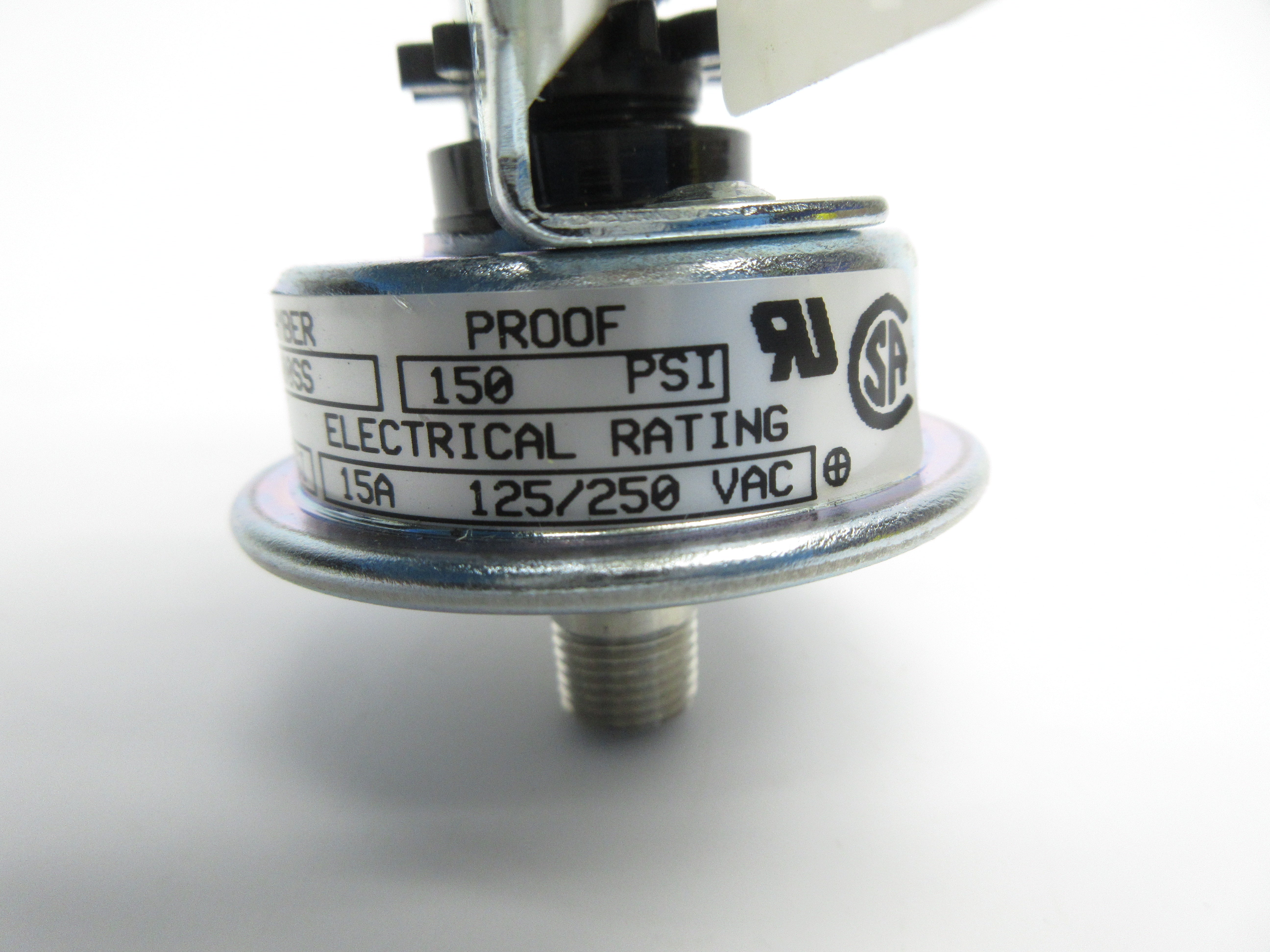 BARKSDALE MSPS-FF100SS 125/250VAC 15A 10-100PSI NSNP