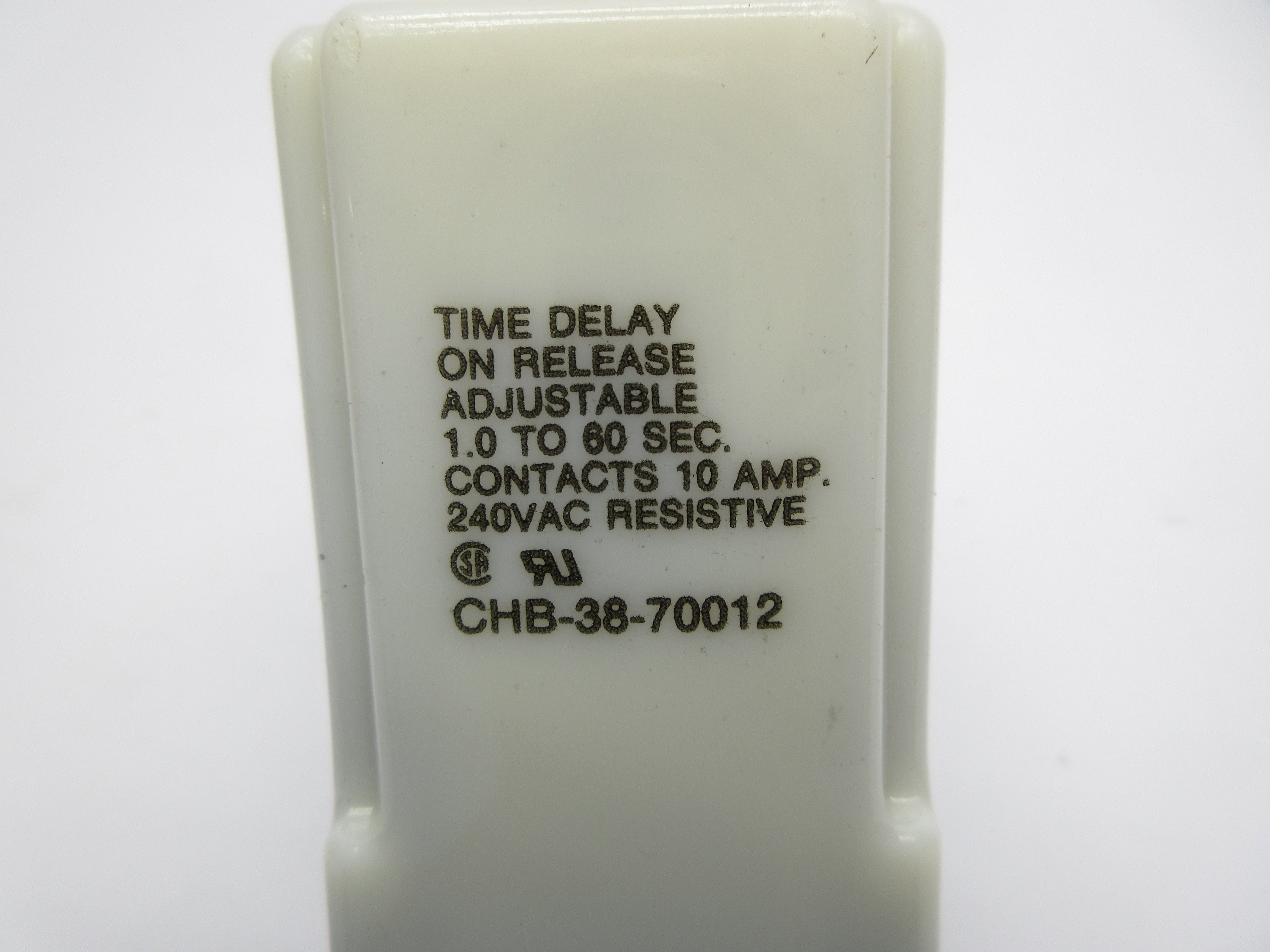 POTTER & BRUMFIELD CHB-38-70012 240VAC 10A 1.0-60S NSNP