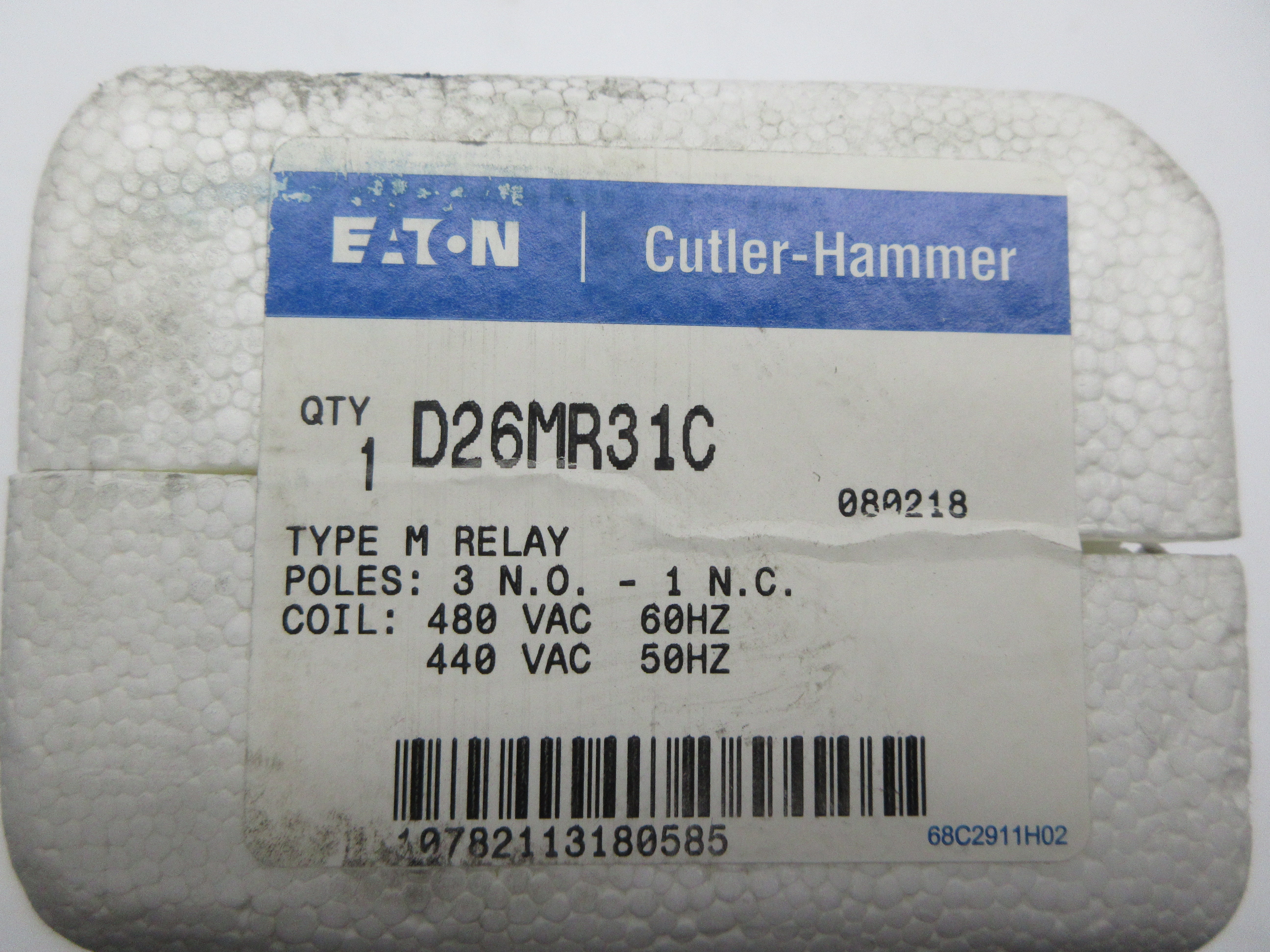 EATON D26MR31C 440/480VAC NSFS