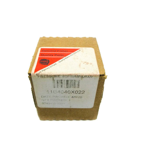 FISHER 11B4040X022 60PSI NSFS
