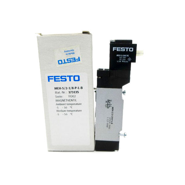FESTO MEH-5/2-1/8-P-L-B 173135 24VDC NSMP