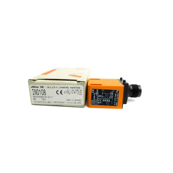 IFM EFECTOR IN0108 IND2004DABOA/BS-200-K 20-250VAC NSMP