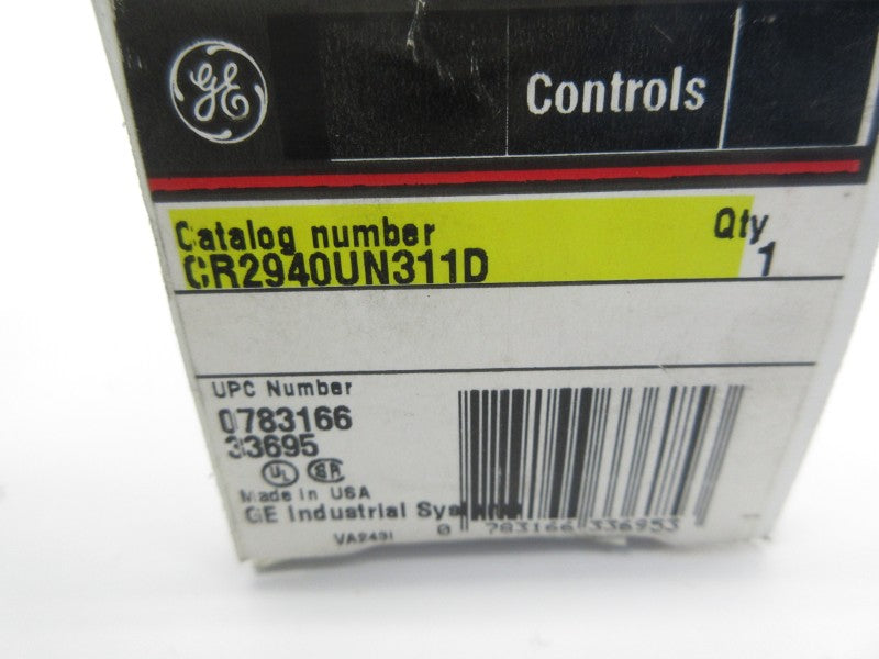GENERAL ELECTRIC CR2940UN311D NSMP