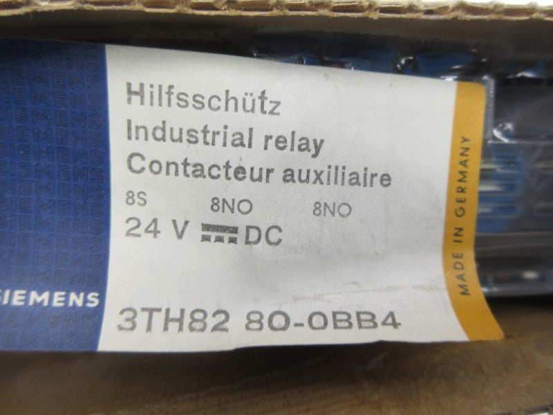 SIEMENS 3TH8280-0BB4 24VDC NSMP